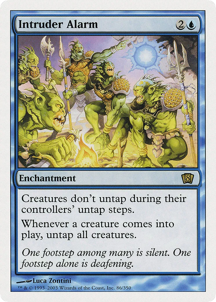 Intruder Alarm — Eighth Edition — Magic: The Gathering