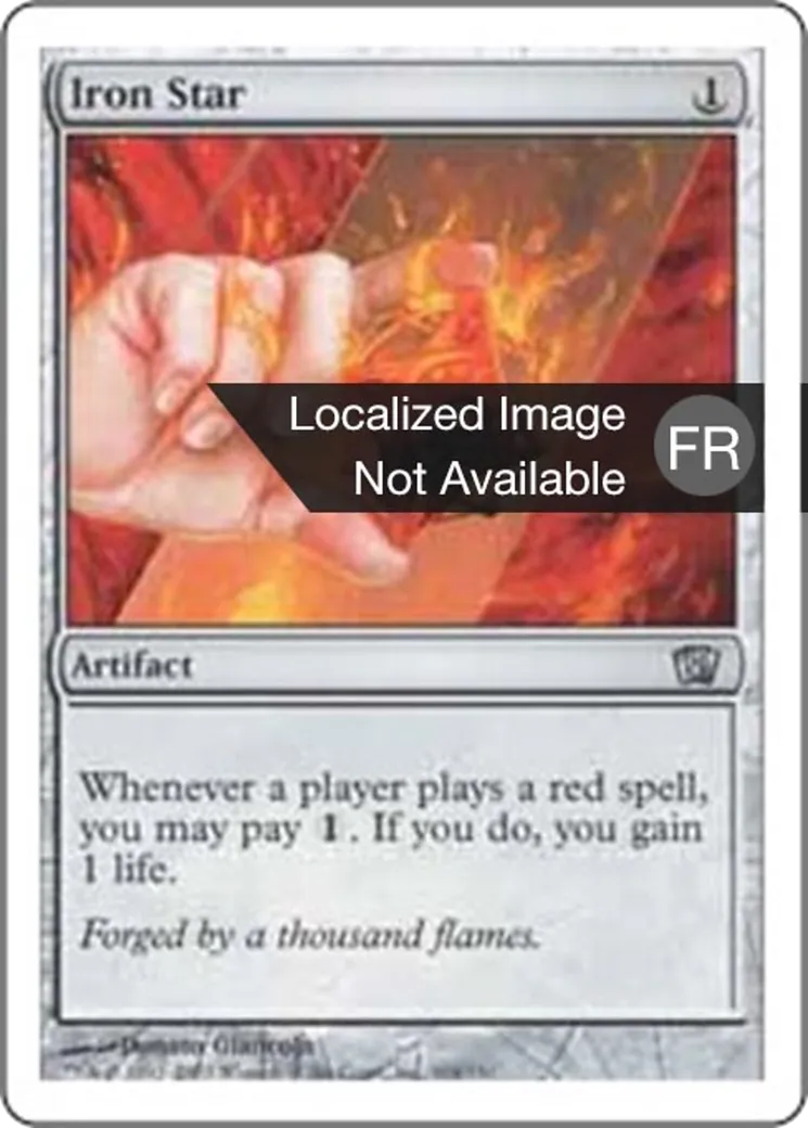 Étoile de fer — Eighth Edition — Magic: The Gathering