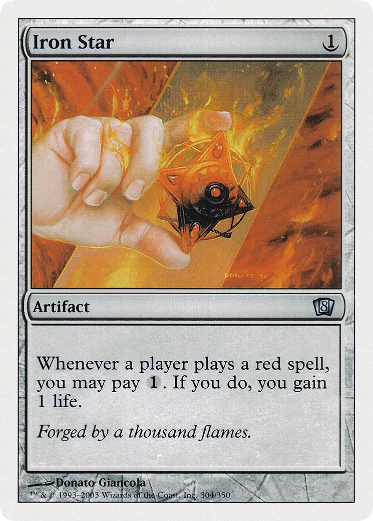 Iron Star — Eighth Edition — Magic: The Gathering