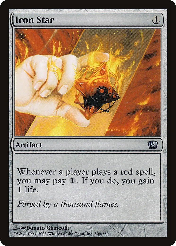 Iron Star — Eighth Edition — Magic: The Gathering
