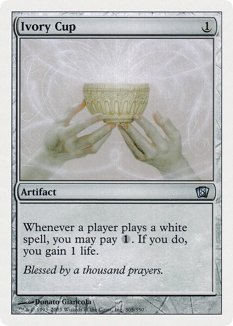Ivory Cup — Eighth Edition — Magic: The Gathering