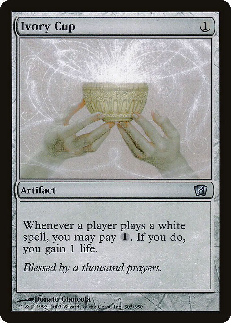 Ivory Cup — Eighth Edition — Magic: The Gathering