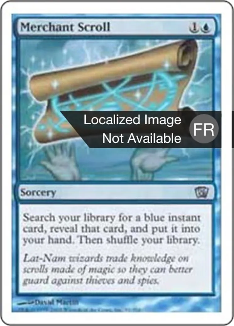 Parchemin de marchand from Eighth Edition - Magic: The Gathering
