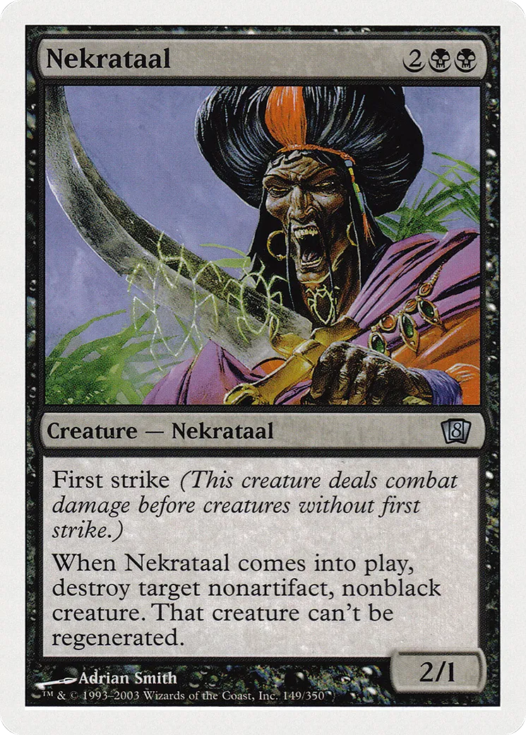 Nekrataal — Eighth Edition — Magic: The Gathering