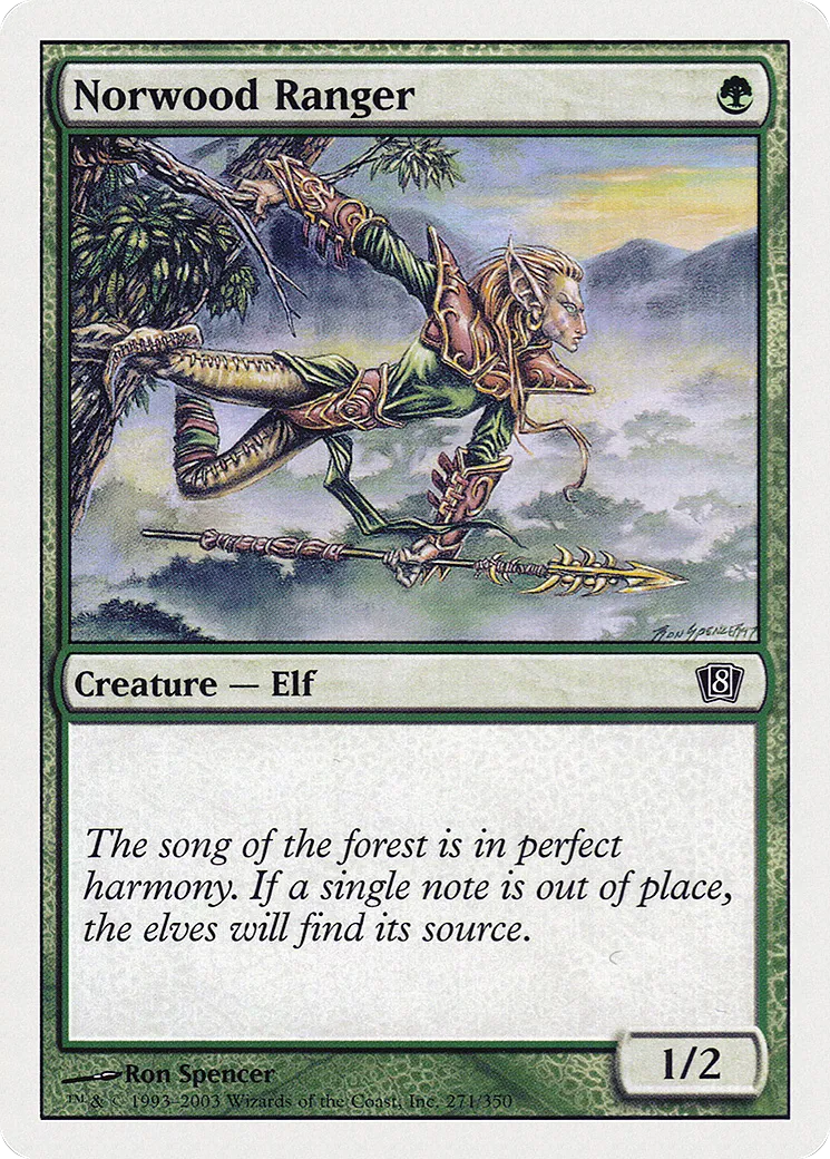 Norwood Ranger — Eighth Edition — Magic: The Gathering