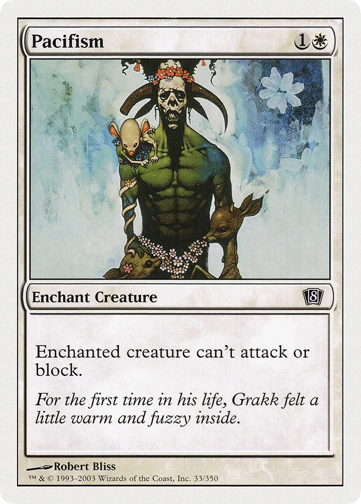Pacifisme — Eighth Edition — Magic: The Gathering