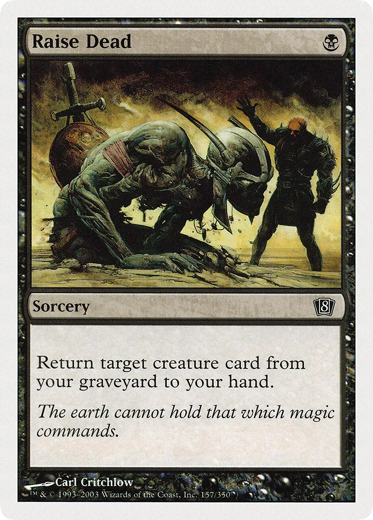 Raise Dead — Eighth Edition — Magic: The Gathering