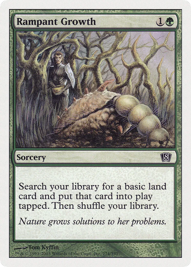 Rampant Growth — Eighth Edition — Magic: The Gathering