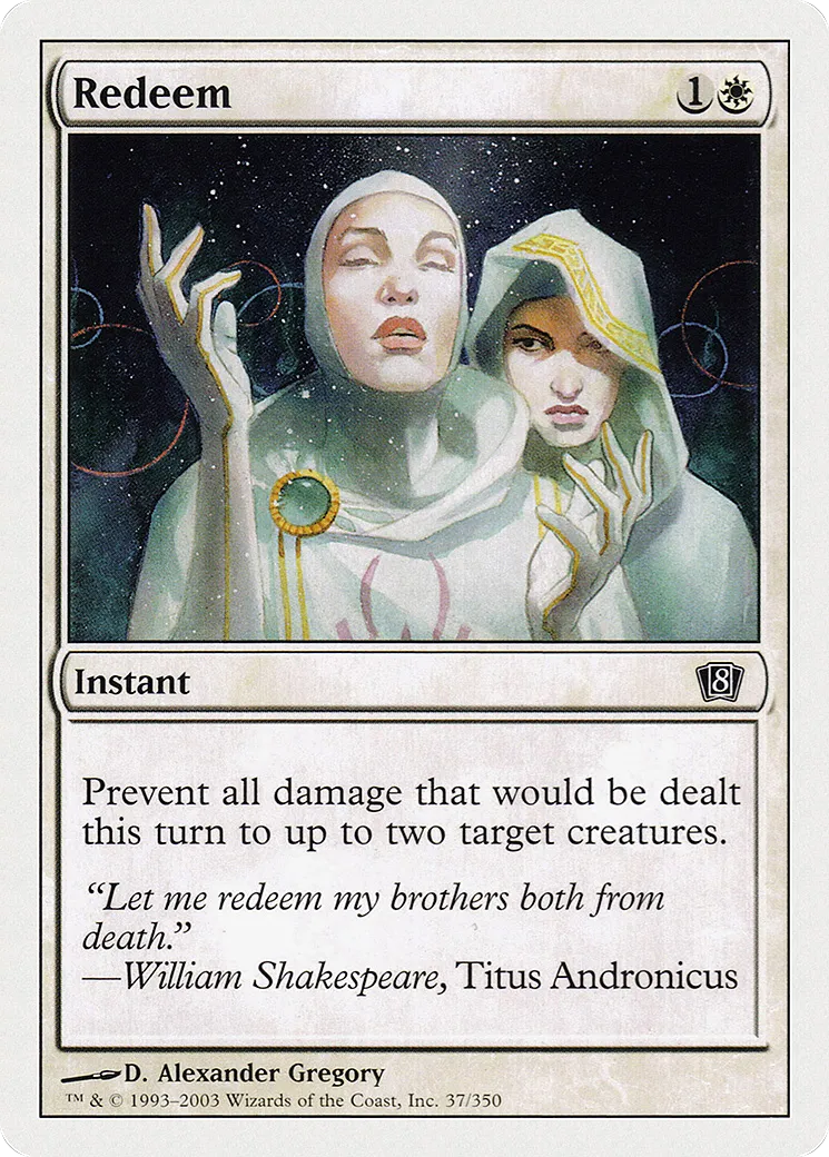 Redeem — Eighth Edition — Magic: The Gathering