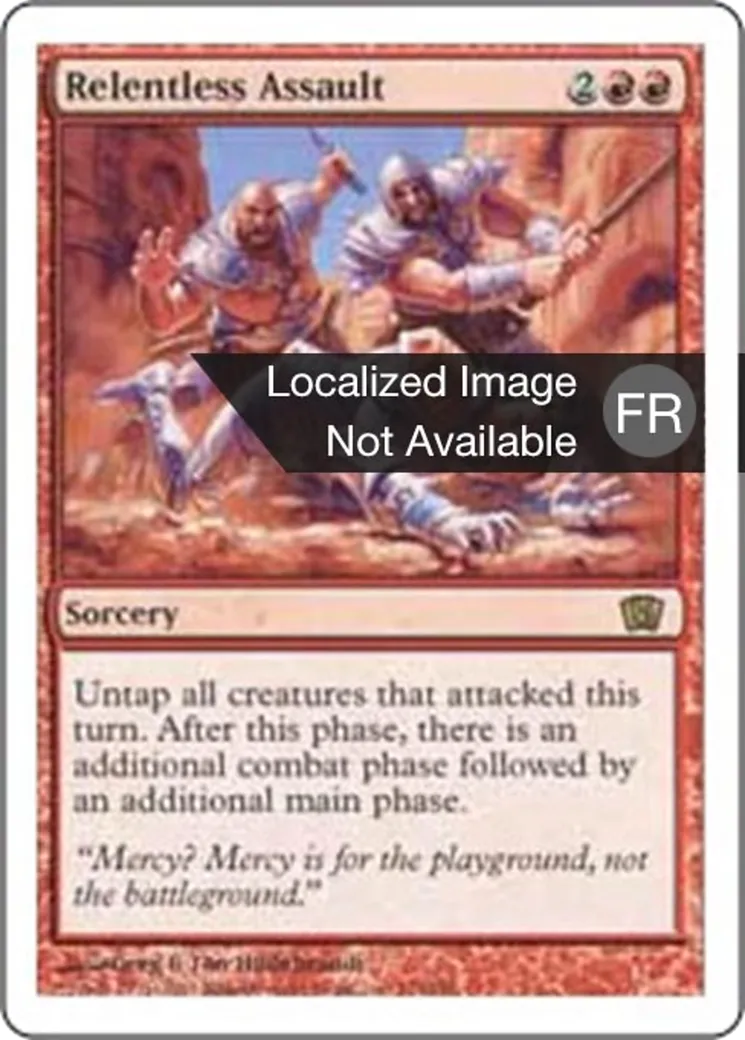 Assaut implacable — Eighth Edition — Magic: The Gathering