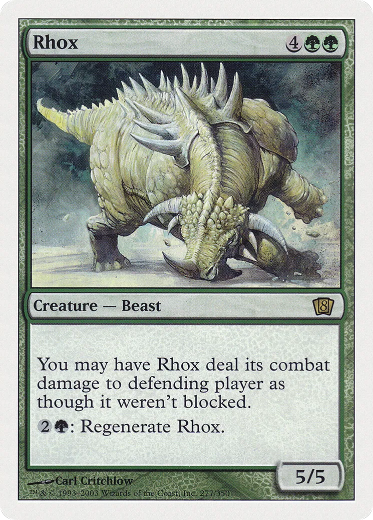 Rhox — Eighth Edition — Magic: The Gathering