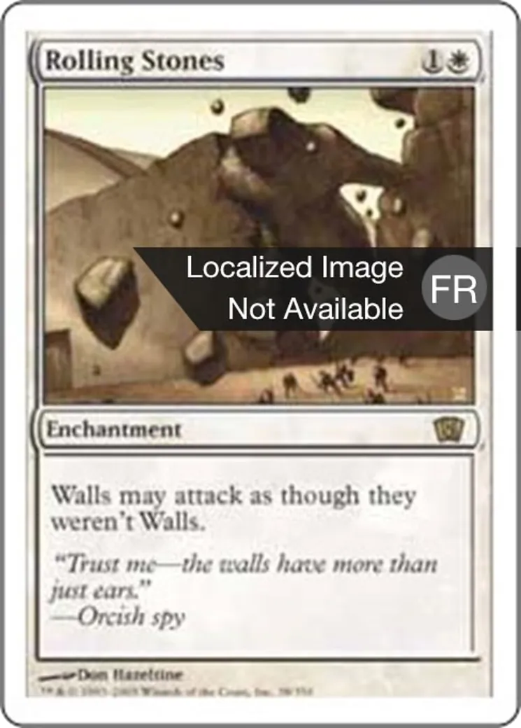 Pierres agressives — Eighth Edition — Magic: The Gathering