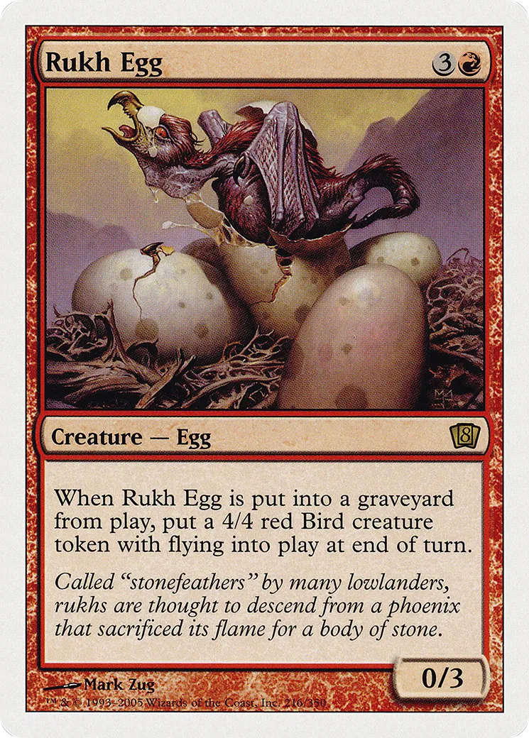 Œuf de rukh — Eighth Edition — Magic: The Gathering