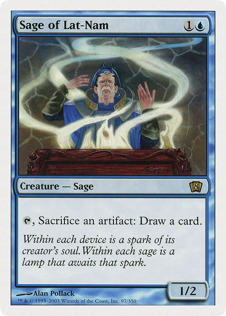 Sage of Lat-Nam — Eighth Edition — Magic: The Gathering