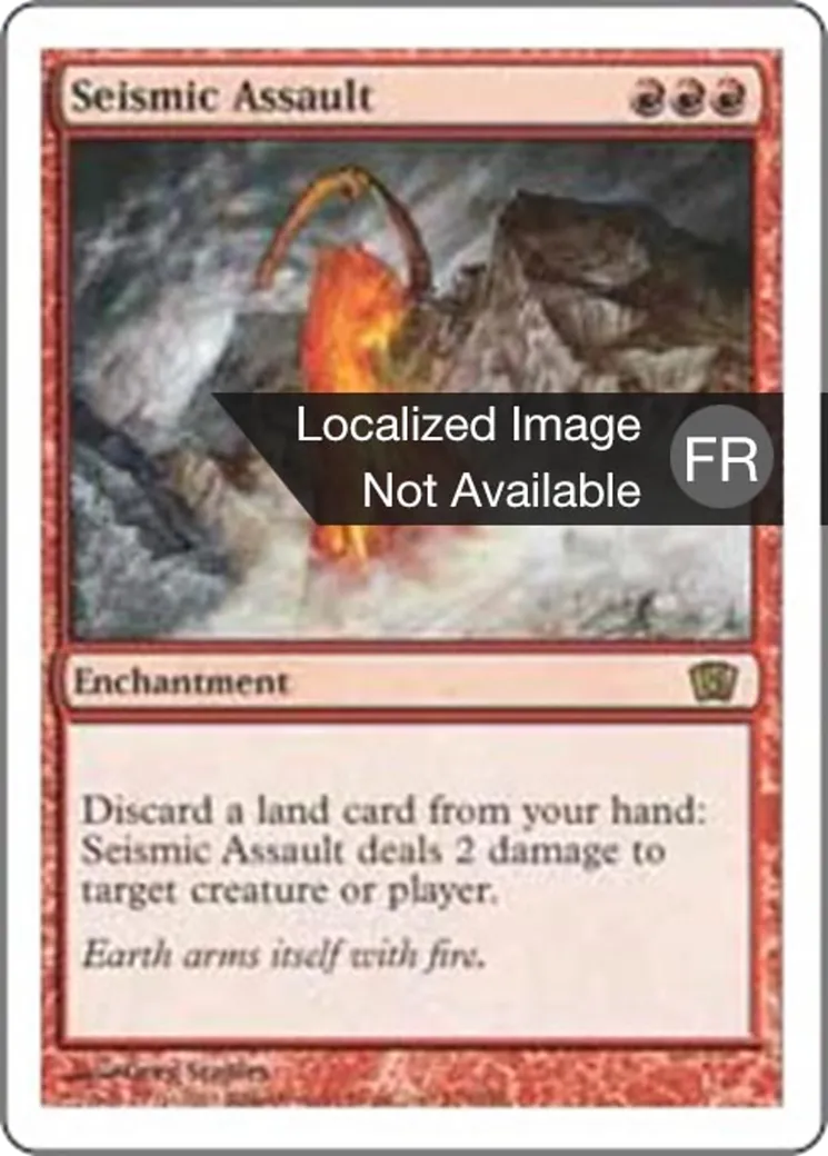 Assaut sismique — Eighth Edition — Magic: The Gathering