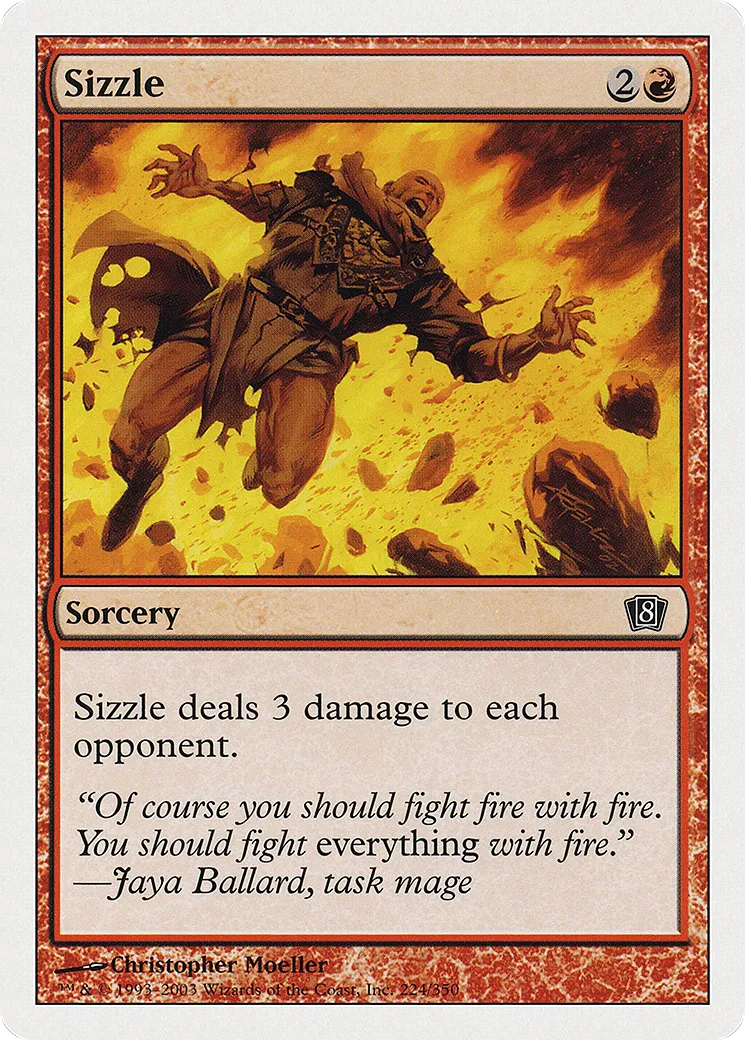 Grésillement — Eighth Edition — Magic: The Gathering