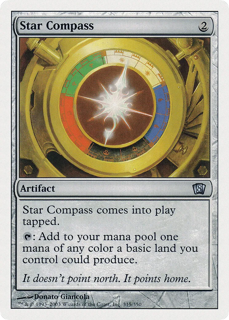 Star Compass — Eighth Edition — Magic: The Gathering