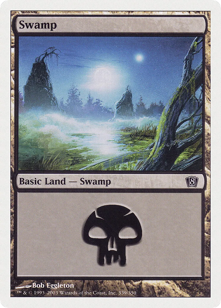 Swamp — Eighth Edition — Magic: The Gathering
