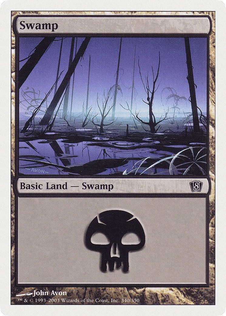 Swamp — Eighth Edition — Magic: The Gathering