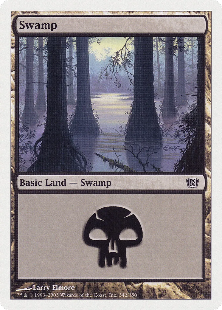 Swamp — Eighth Edition — Magic: The Gathering