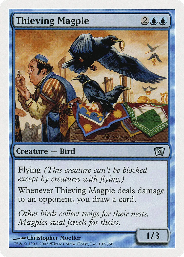 Thieving Magpie — Eighth Edition — Magic: The Gathering