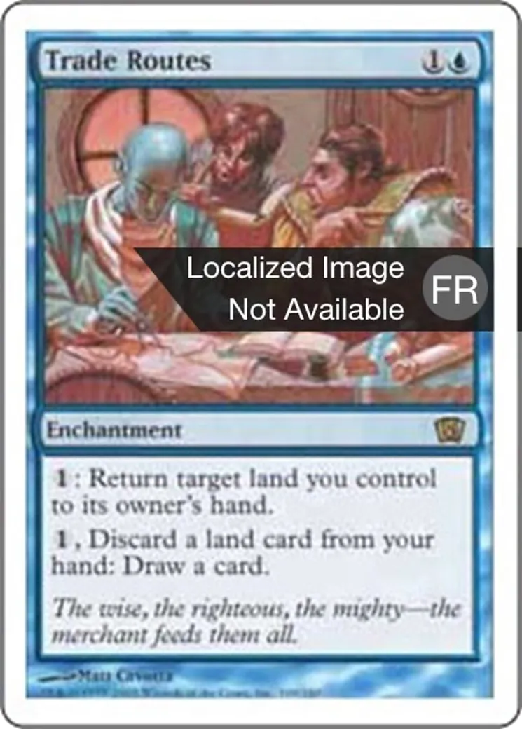 Routes marchandes — Eighth Edition — Magic: The Gathering