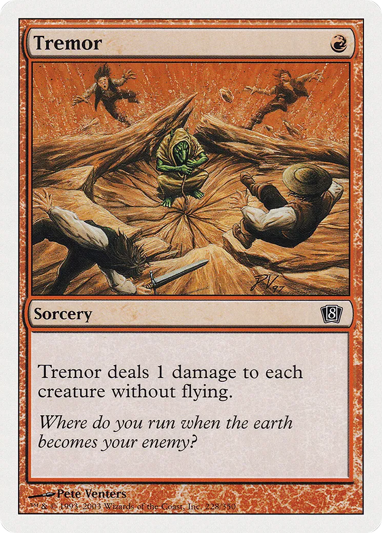 Tremor — Eighth Edition — Magic: The Gathering