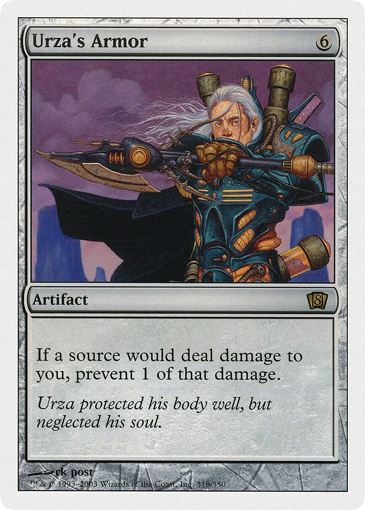 Urza's Armor from Eighth Edition - Magic: The Gathering