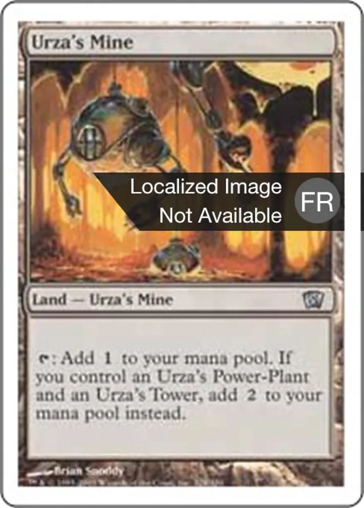 Mine d'Urza — Eighth Edition — Magic: The Gathering