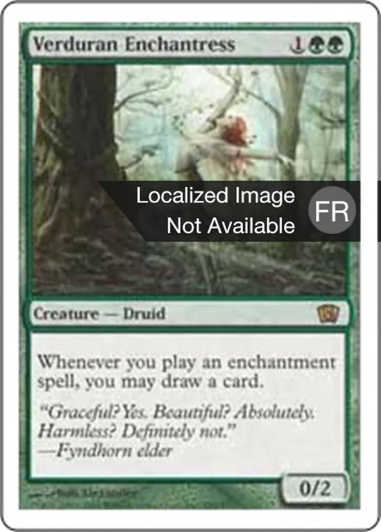 Enchanteresse verduralde — Eighth Edition — Magic: The Gathering