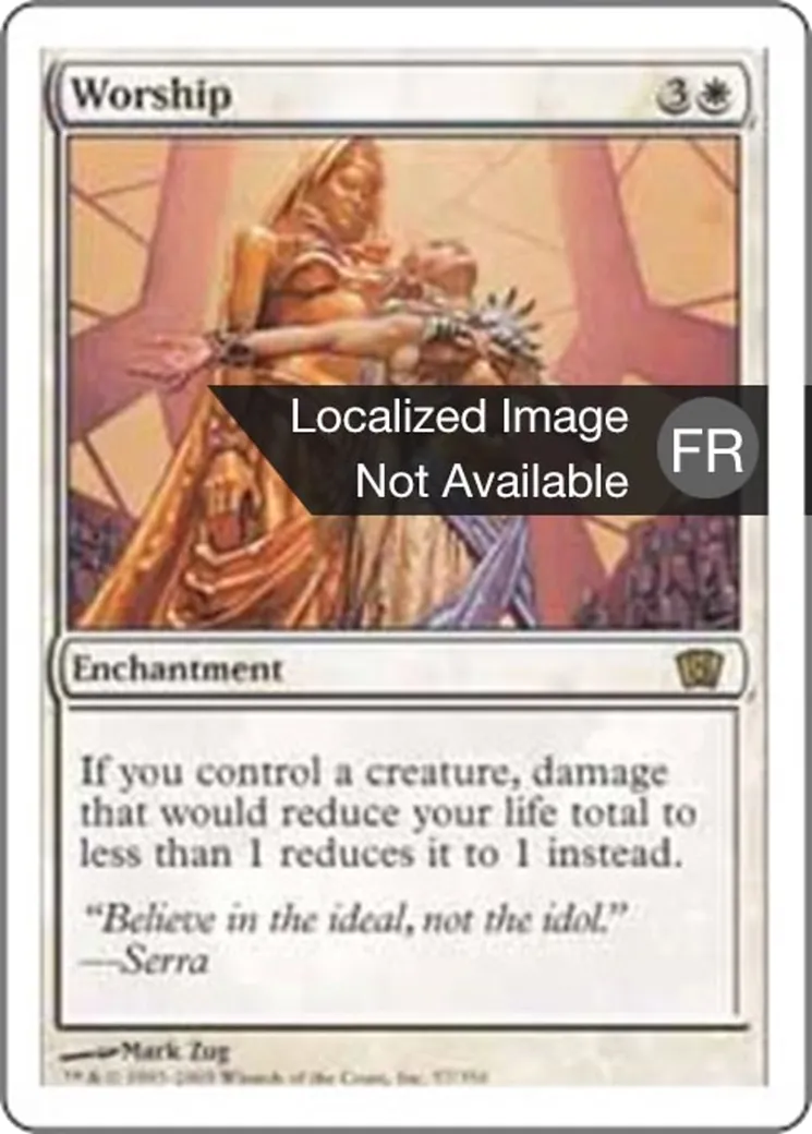 Adoration — Eighth Edition — Magic: The Gathering