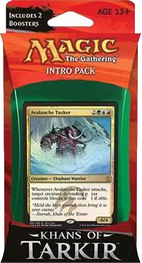 Khans of Tarkir Intro Pack Temur Avalanche — Khans of Tarkir — Magic: The Gathering