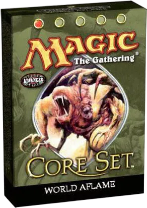Theme Deck Neuvième Edition – World Aflame — Ninth Edition — Magic: The Gathering