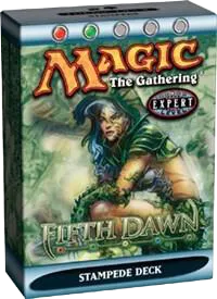 Theme Deck Fifth Dawn Stampede — Fifth Dawn — Magic: The Gathering