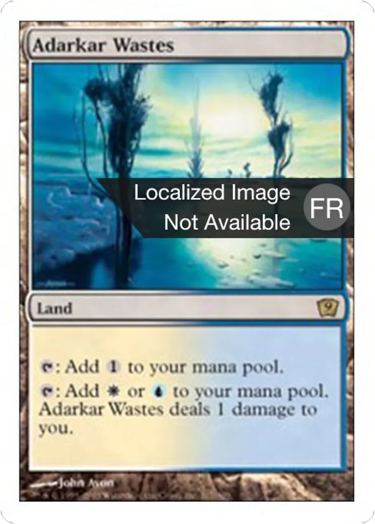 Landes d'Adarkar — Ninth Edition — Magic: The Gathering
