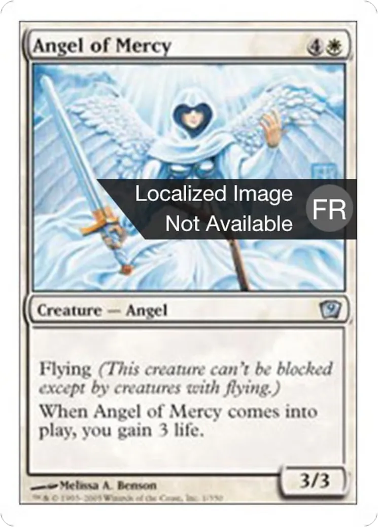 Ange de miséricorde — Ninth Edition — Magic: The Gathering