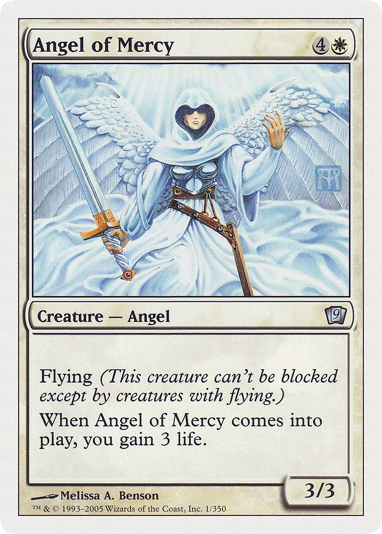 Angel of Mercy — Ninth Edition — Magic: The Gathering