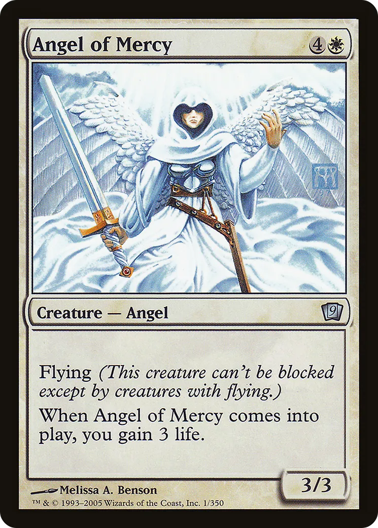 Ange de miséricorde — Ninth Edition — Magic: The Gathering