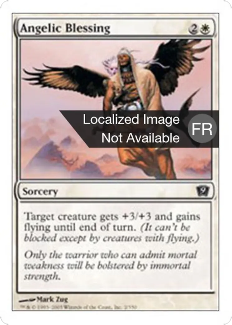 Bénédiction angélique from Ninth Edition - Magic: The Gathering