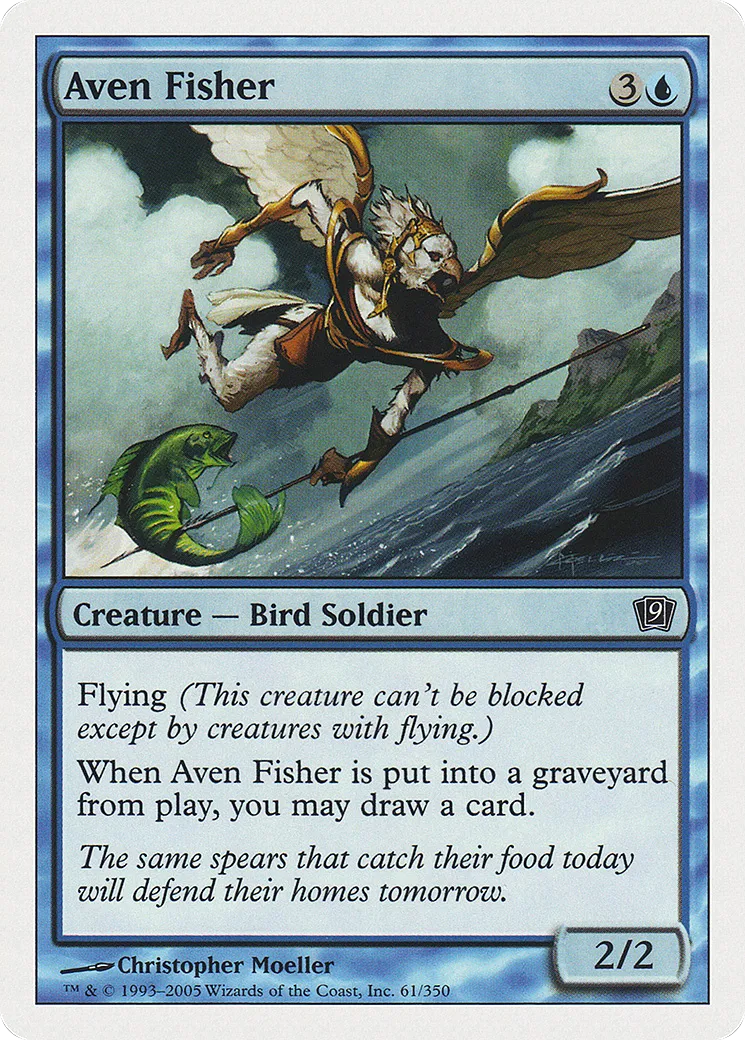 Pêcheur avemain — Ninth Edition — Magic: The Gathering