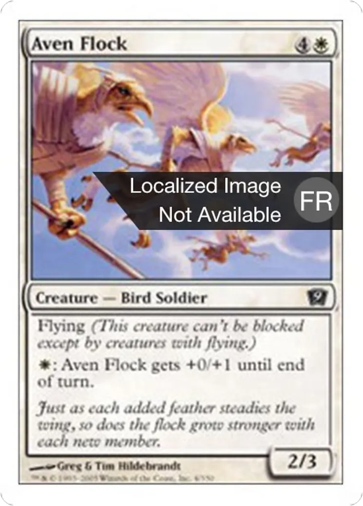 Nuée d'avemains — Ninth Edition — Magic: The Gathering