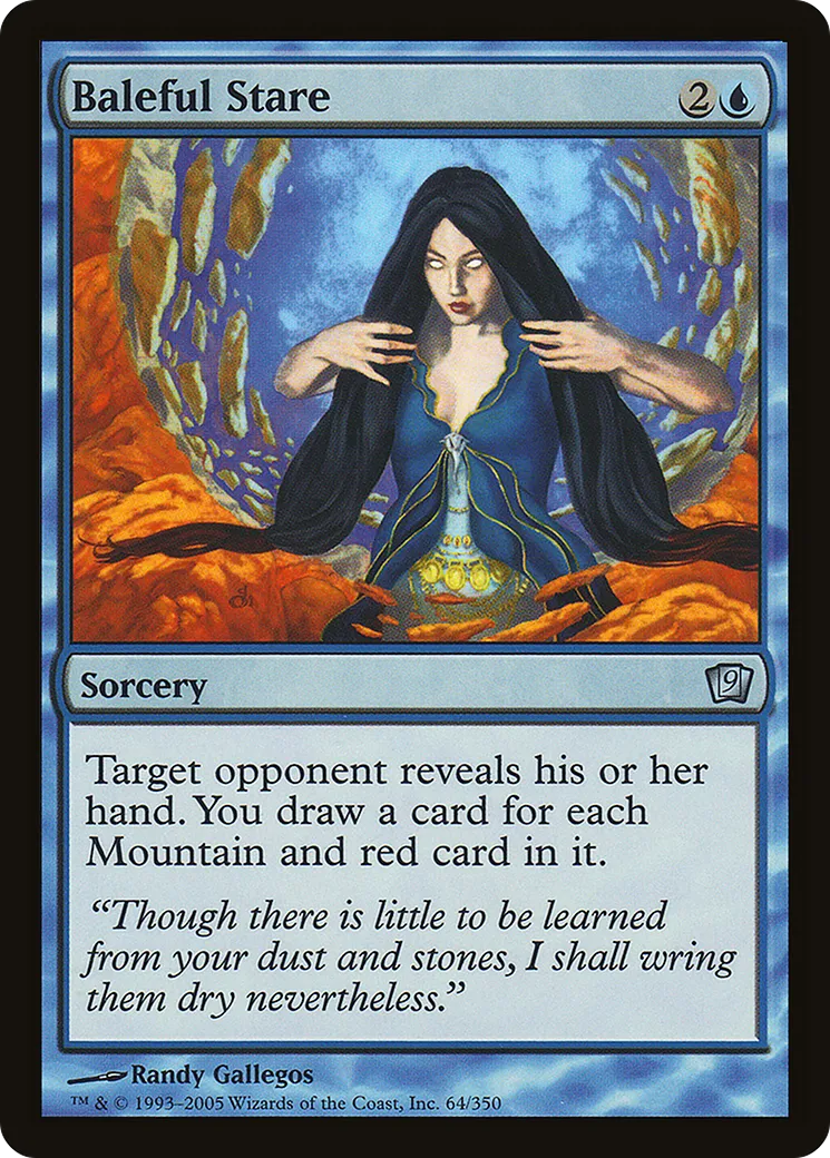 Baleful Stare — Ninth Edition — Magic: The Gathering