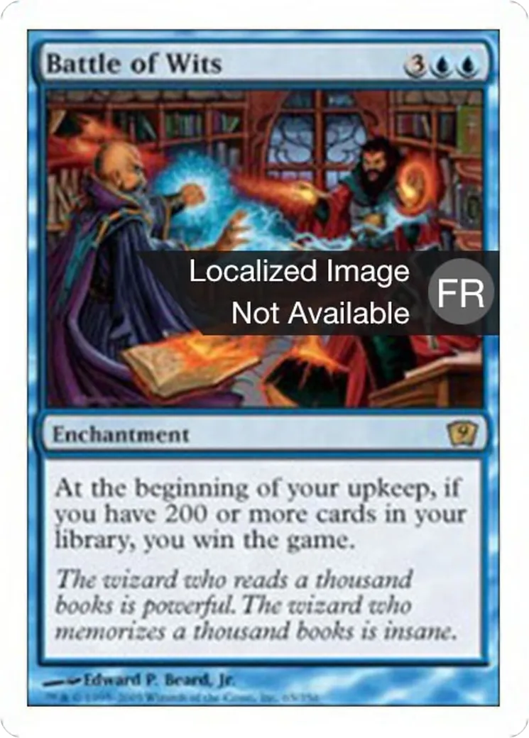 Jeu d'esprits — Ninth Edition — Magic: The Gathering