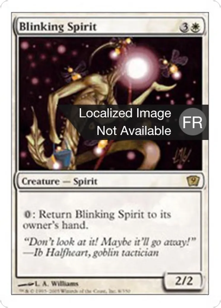 Esprit fugace — Ninth Edition — Magic: The Gathering