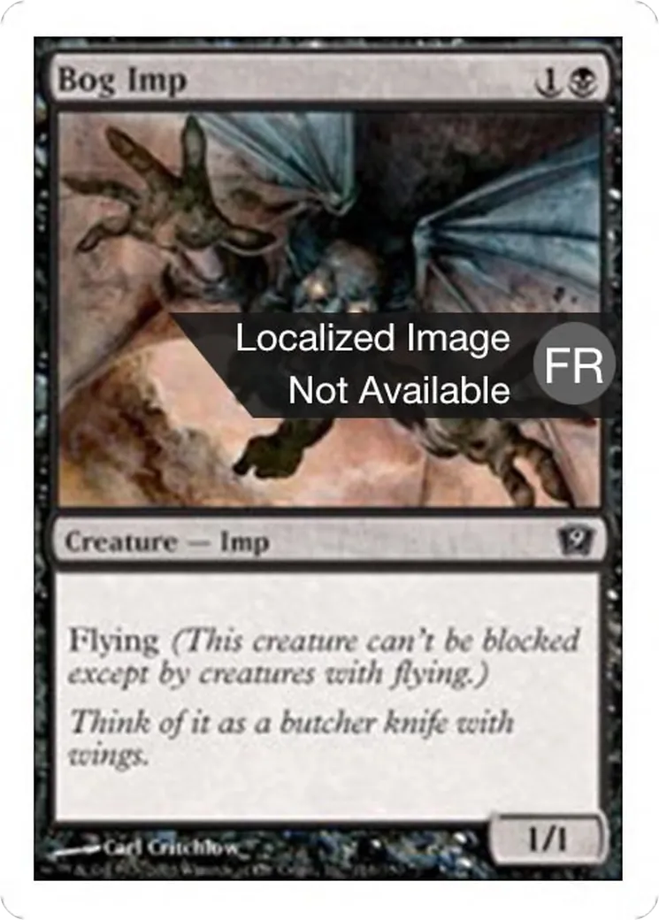 Diablotin des marécages — Ninth Edition — Magic: The Gathering