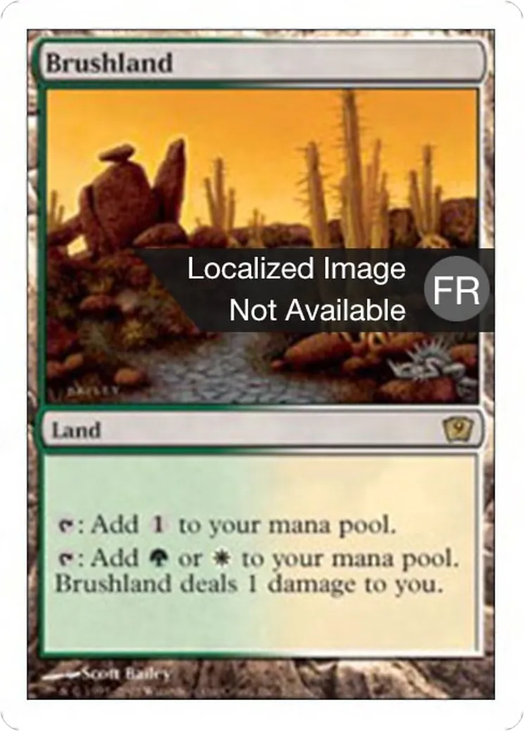 Broussaille — Ninth Edition — Magic: The Gathering