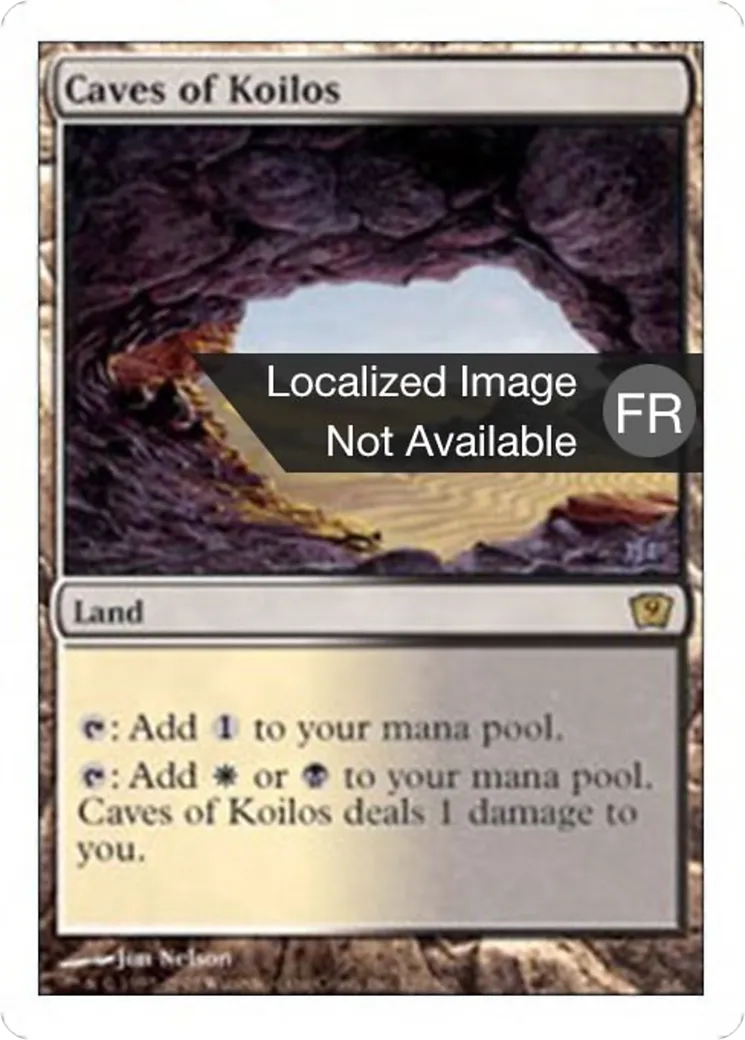 Cavernes de Koïlos — Ninth Edition — Magic: The Gathering