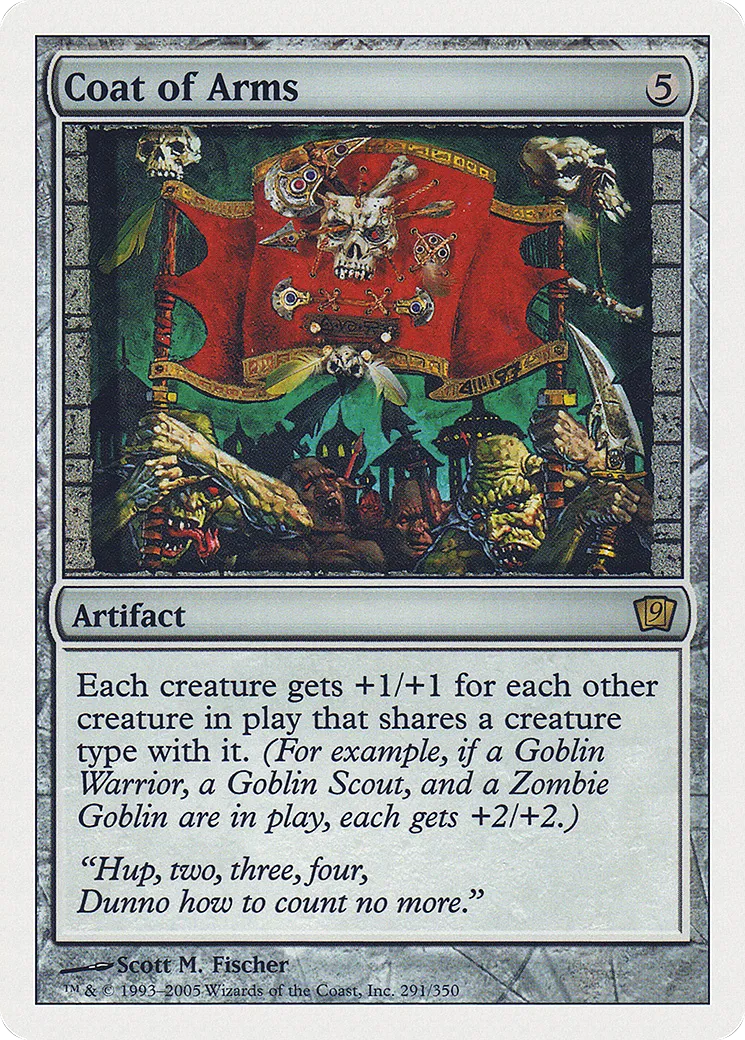 Coat of Arms — Ninth Edition — Magic: The Gathering