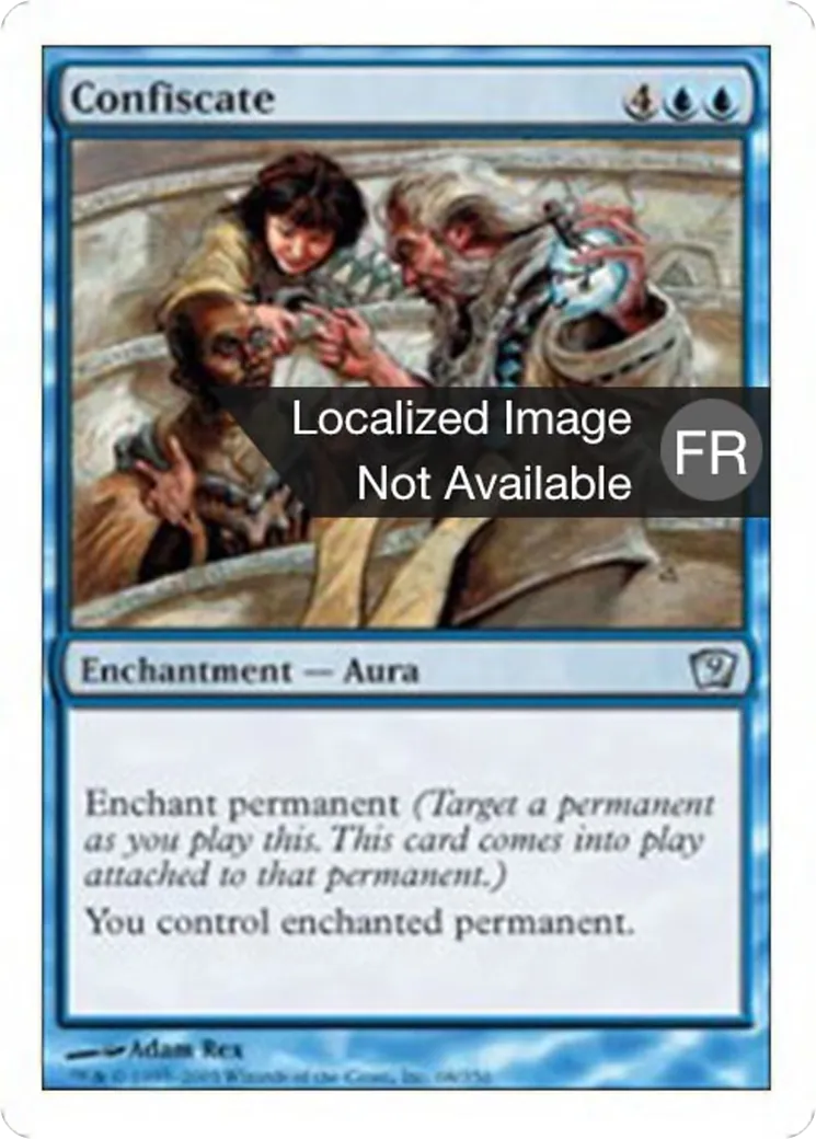 Confiscation — Ninth Edition — Magic: The Gathering