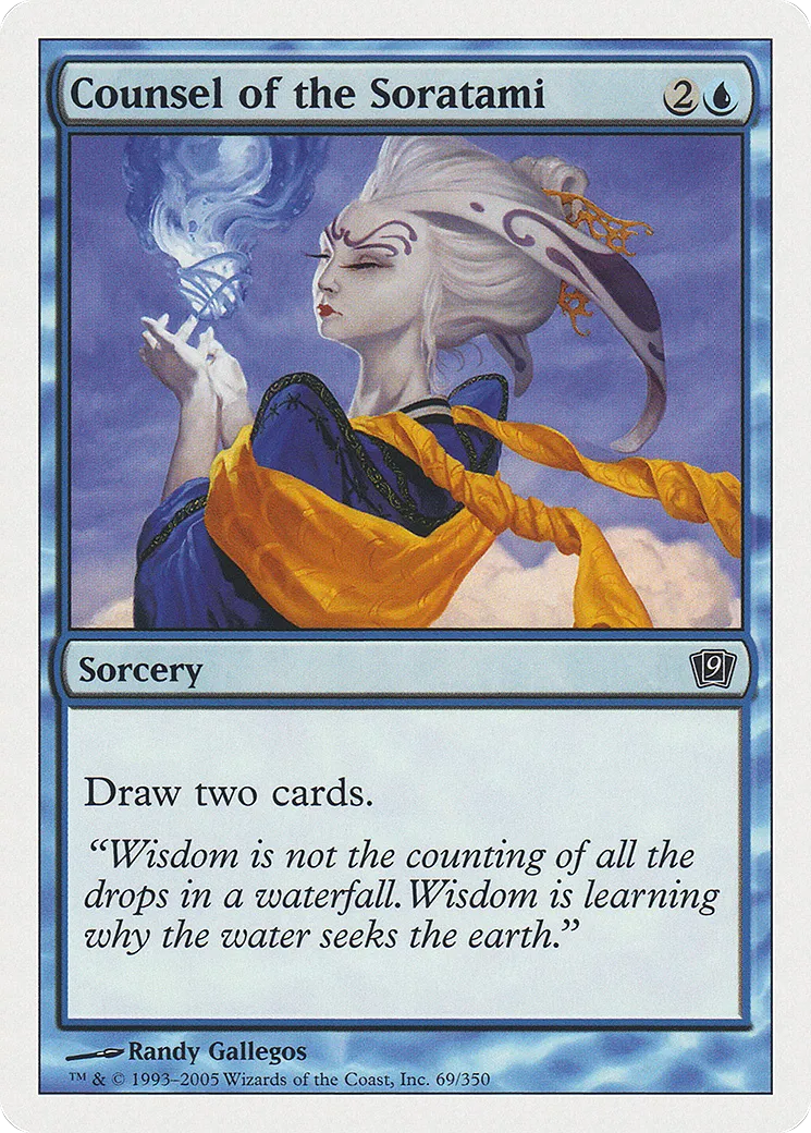 Counsel of the Soratami — Ninth Edition — Magic: The Gathering